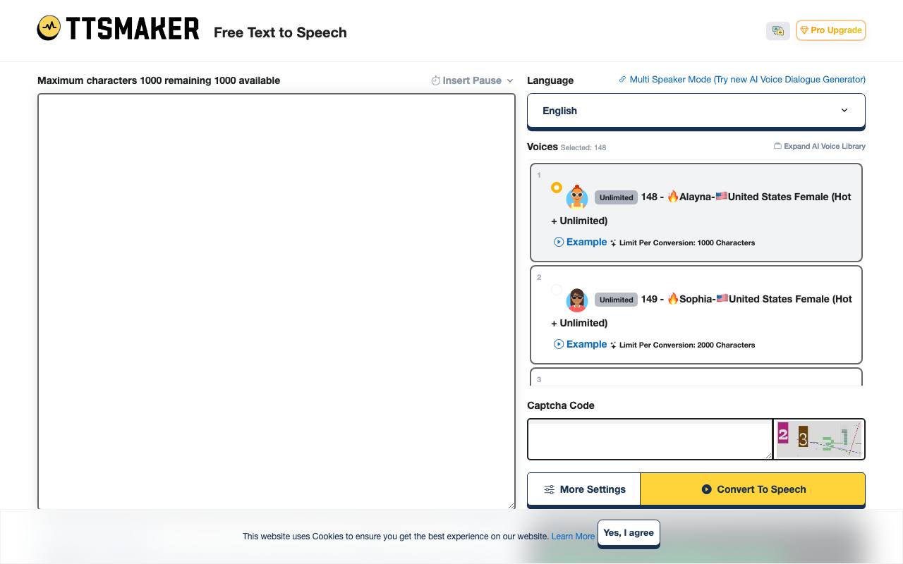 TTSMaker screenshot