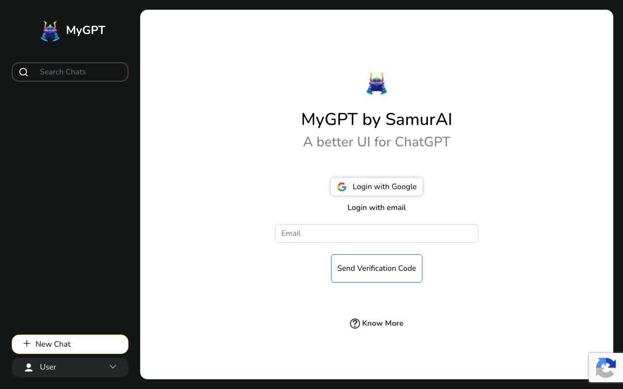 MyGPT screenshot