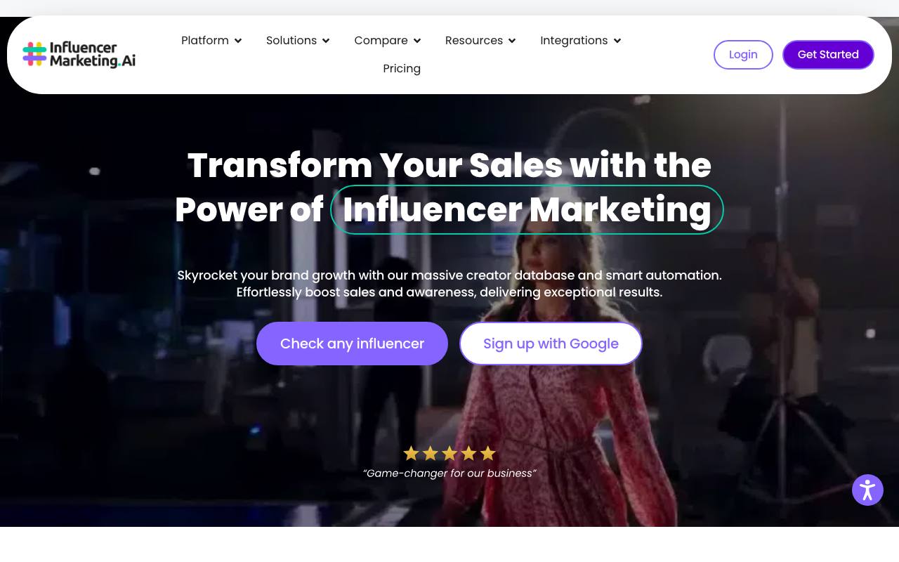 Influencer Marketing AI screenshot