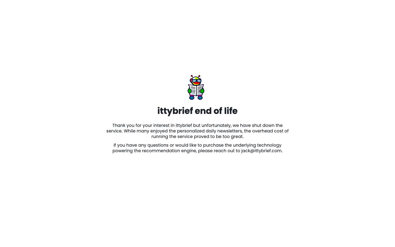 Ittybrief screenshot