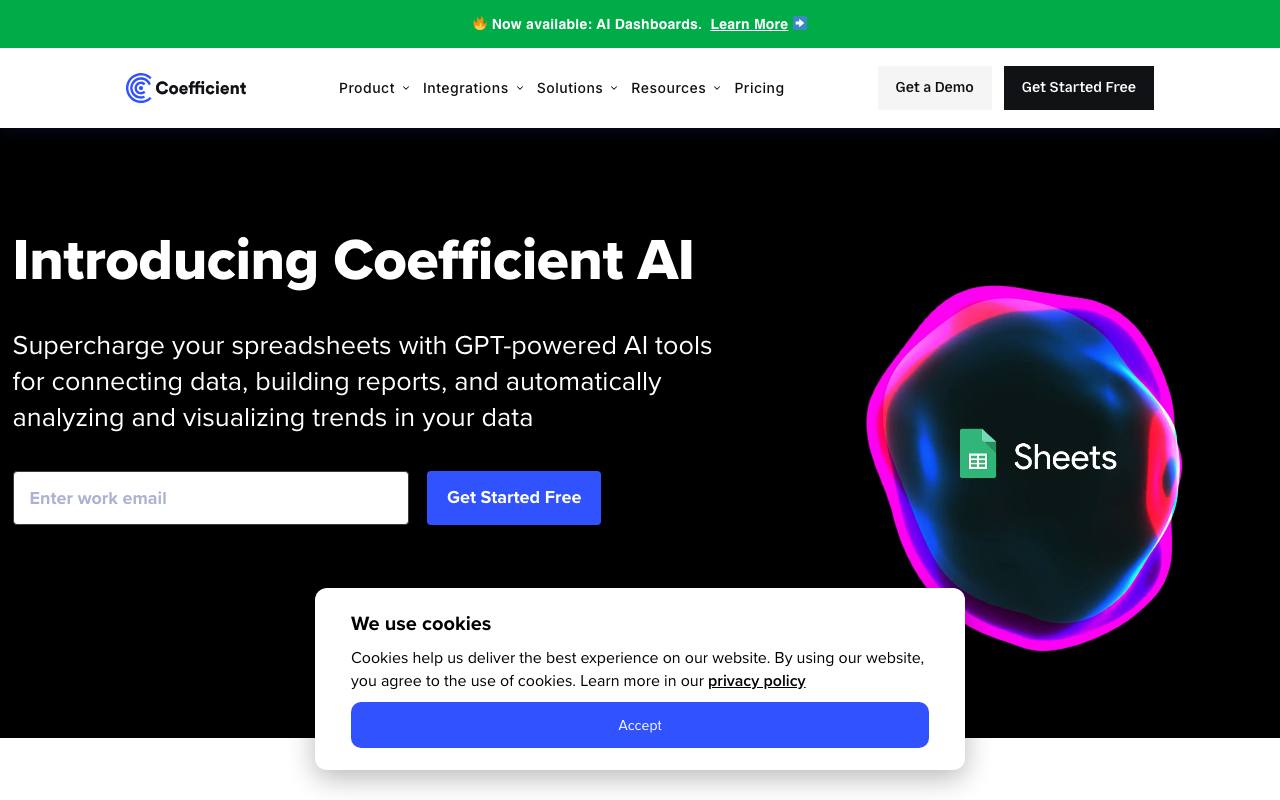 Coefficient screenshot