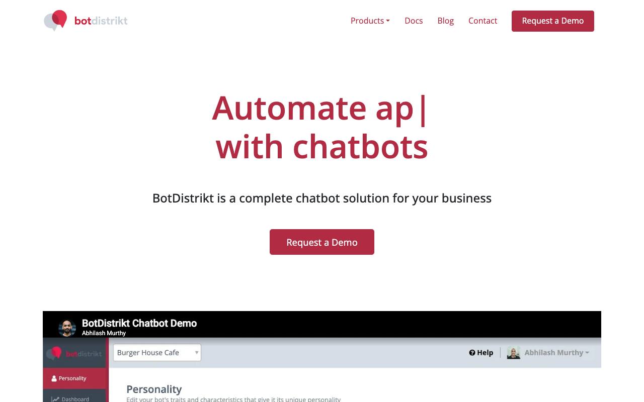 BotDistrikt screenshot