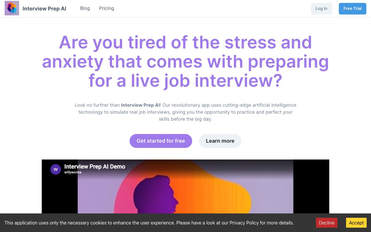Interview Prep AI screenshot