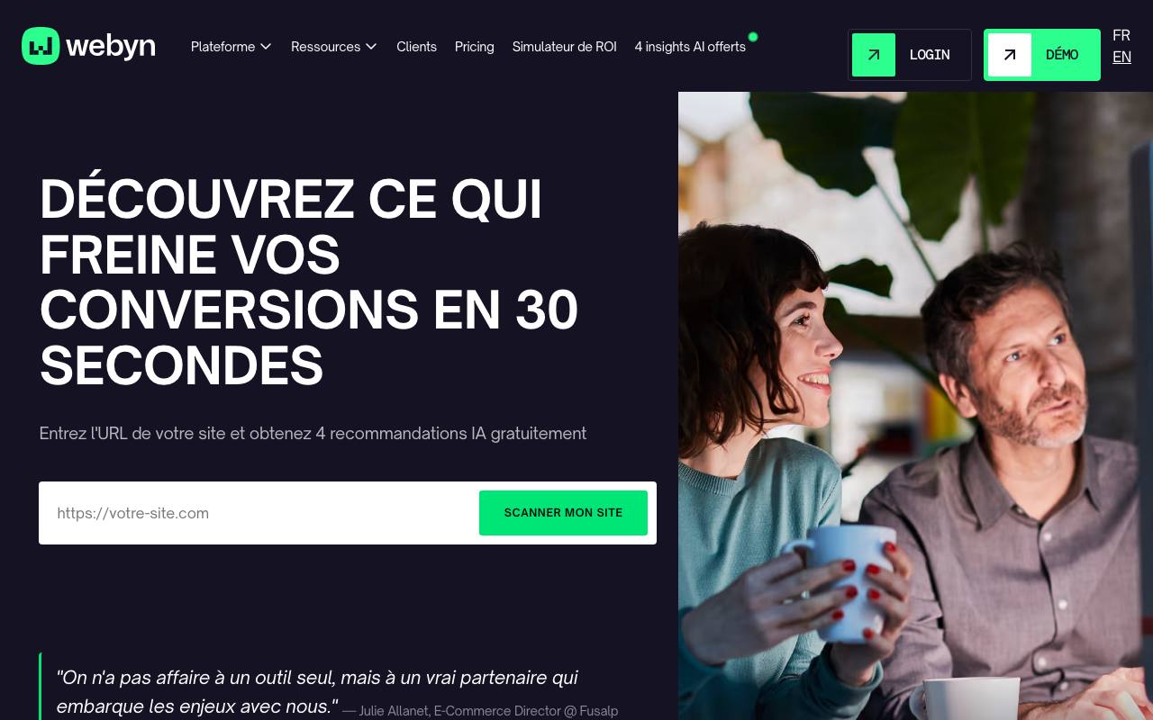 Webyn screenshot