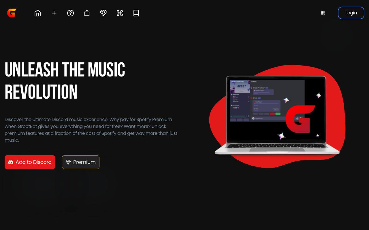 Groot Music screenshot
