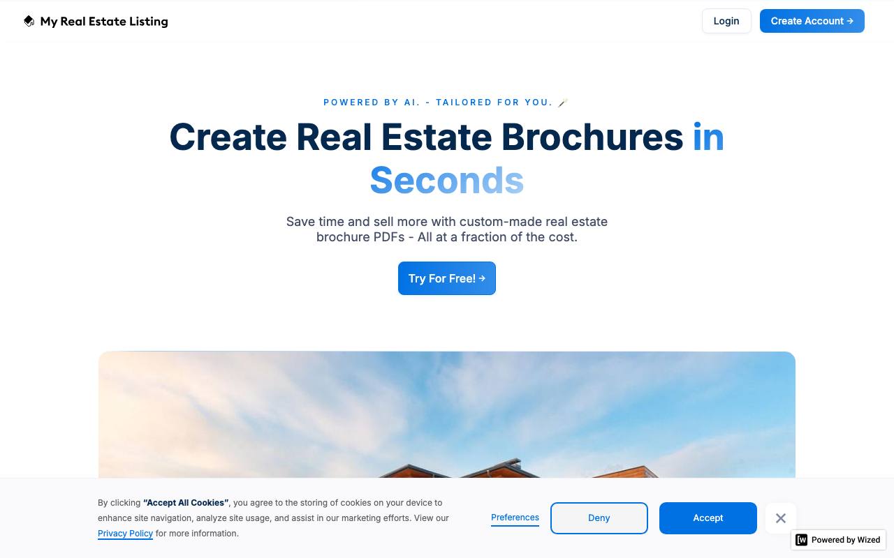 My Real Estate Brochure screenshot