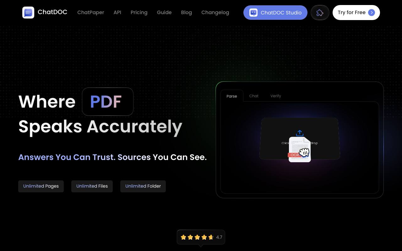 ChatDOC screenshot