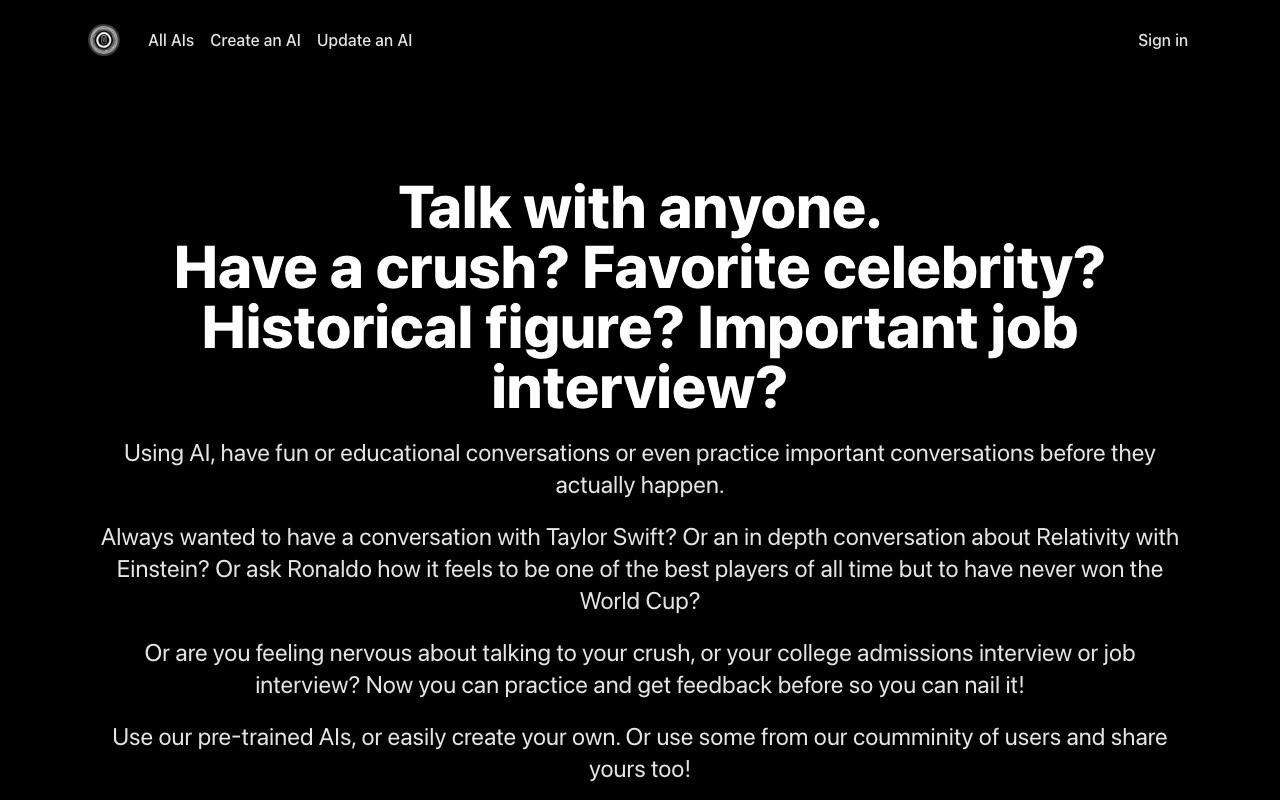PracticeTalking screenshot