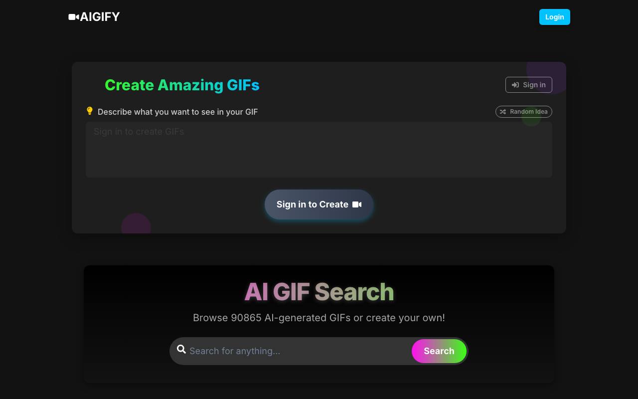 AIGIFY screenshot