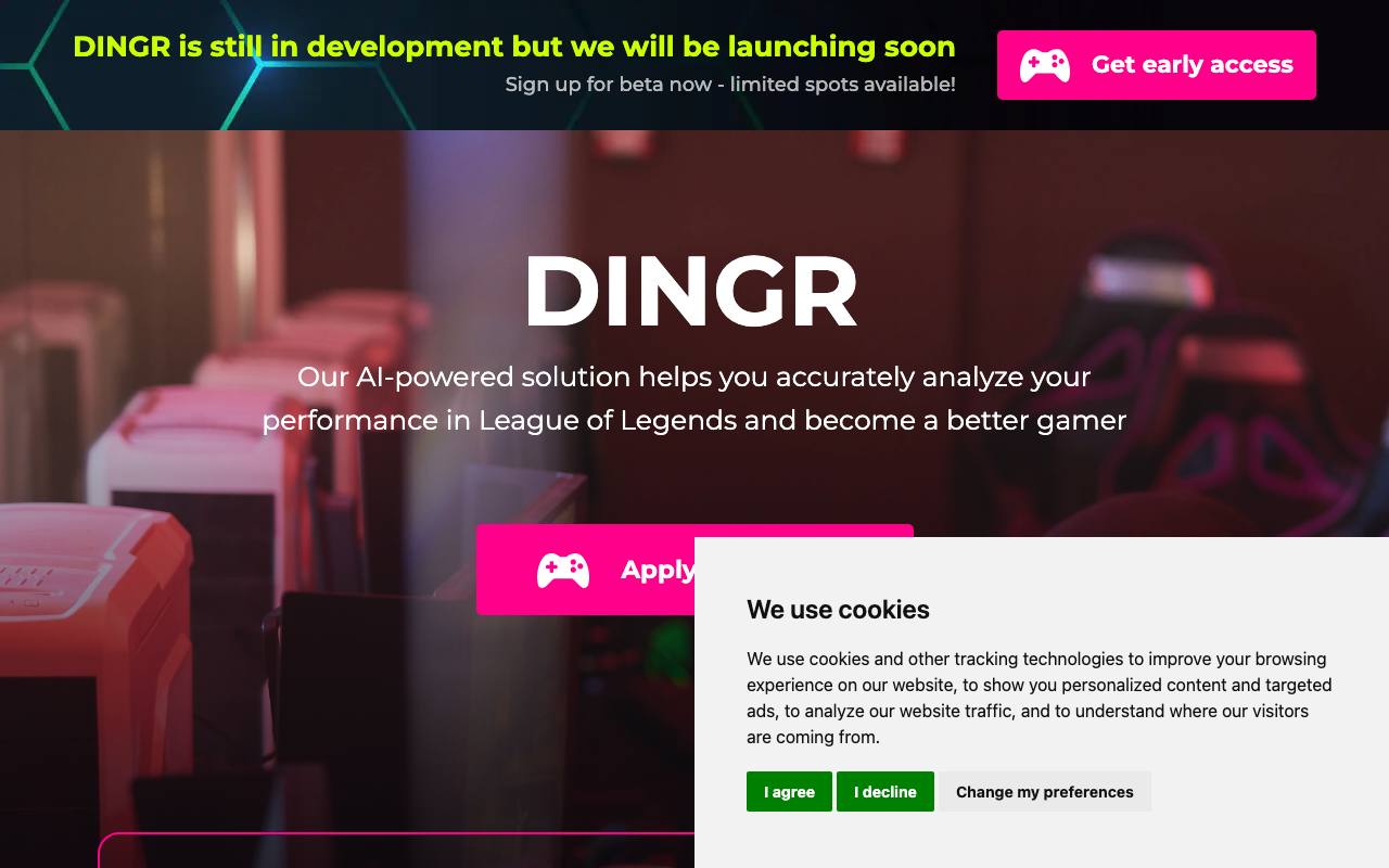 DINGR screenshot