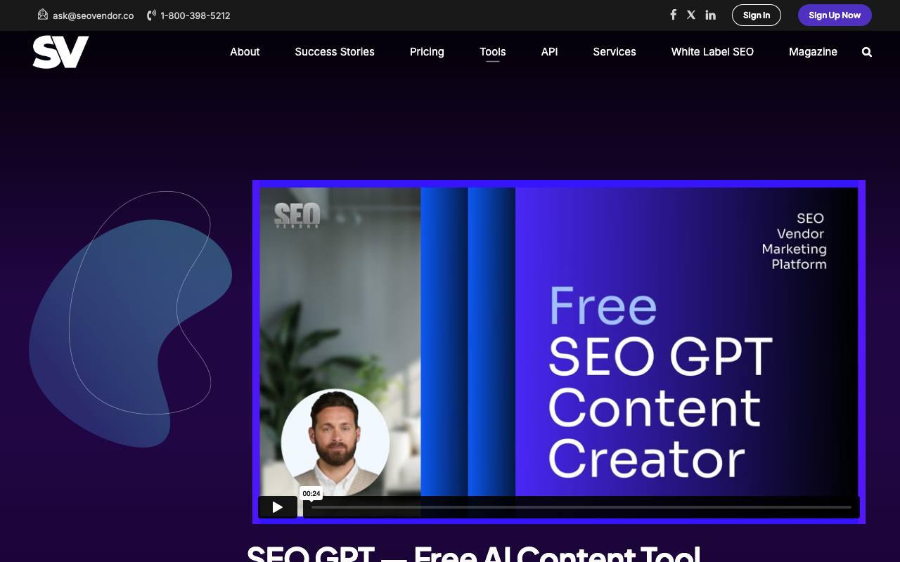 SEO GPT screenshot