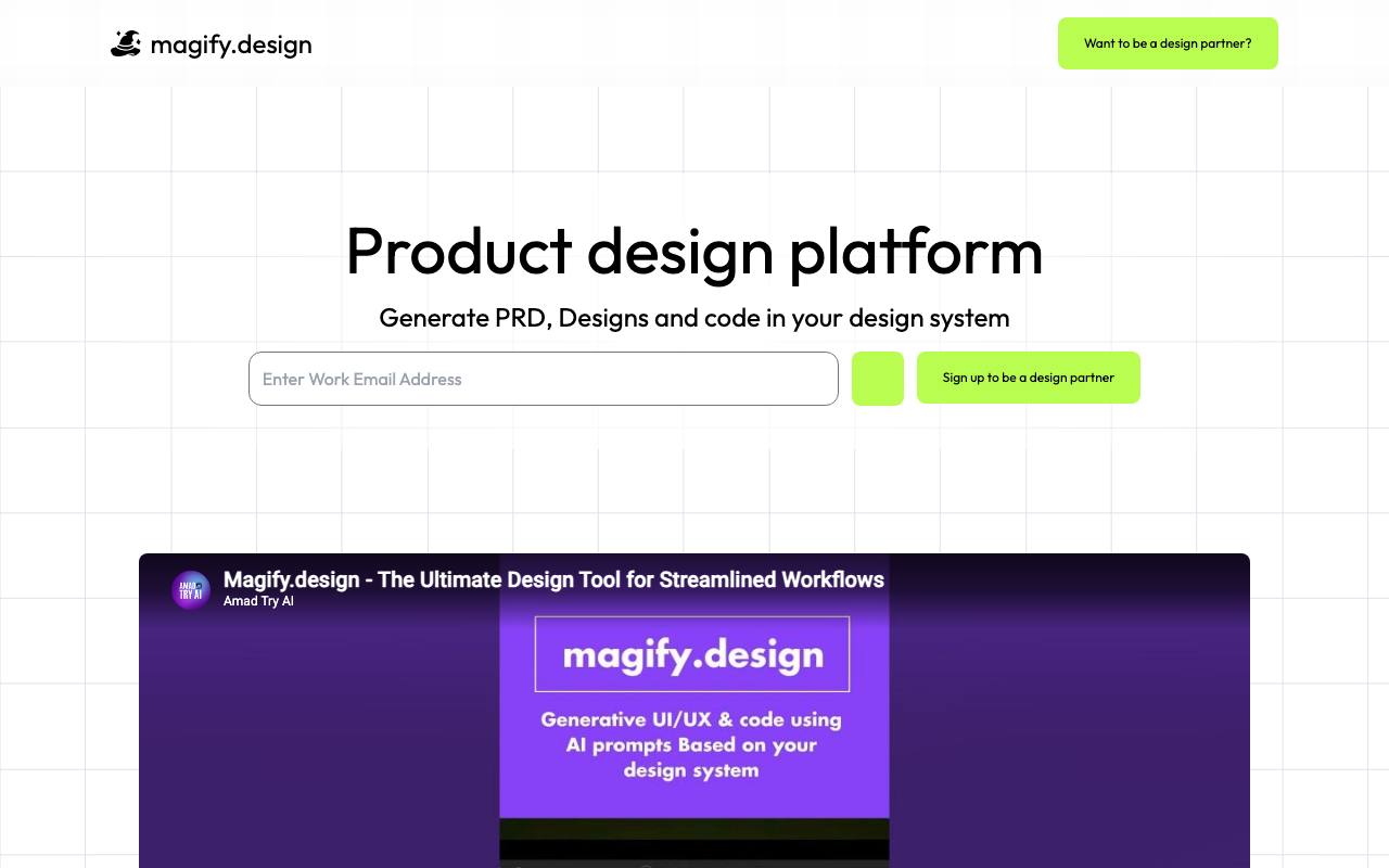 Magify.design screenshot