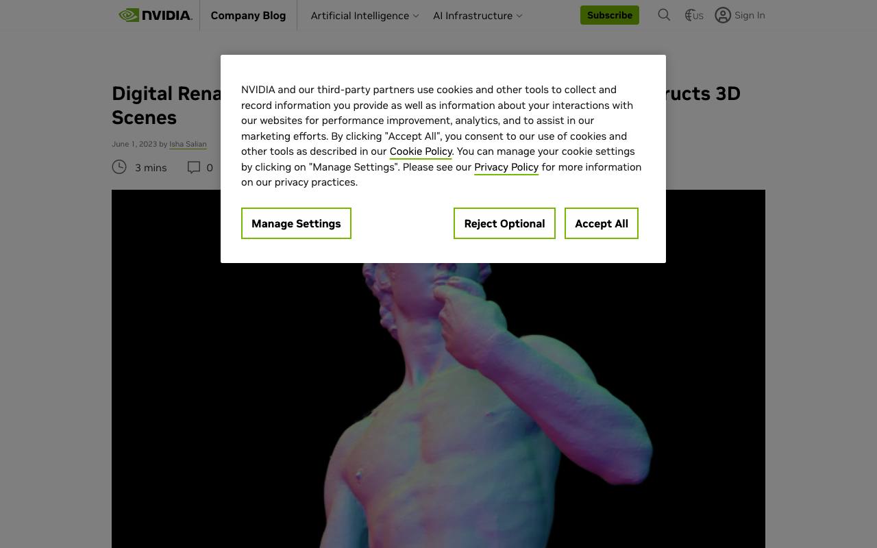 Neuralangelo by NVIDIA screenshot