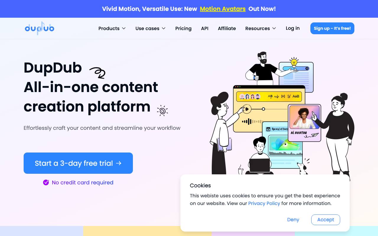 DupDub screenshot