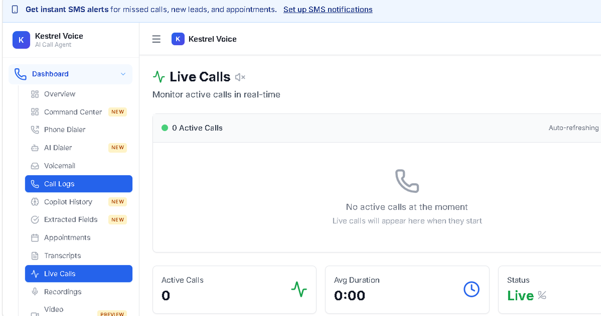 Kestrel Voice screenshot