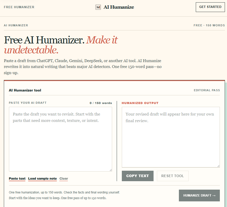 AI Humanize screenshot