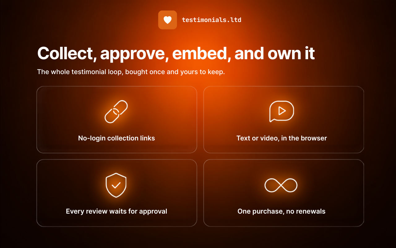 testimonials.ltd screenshot