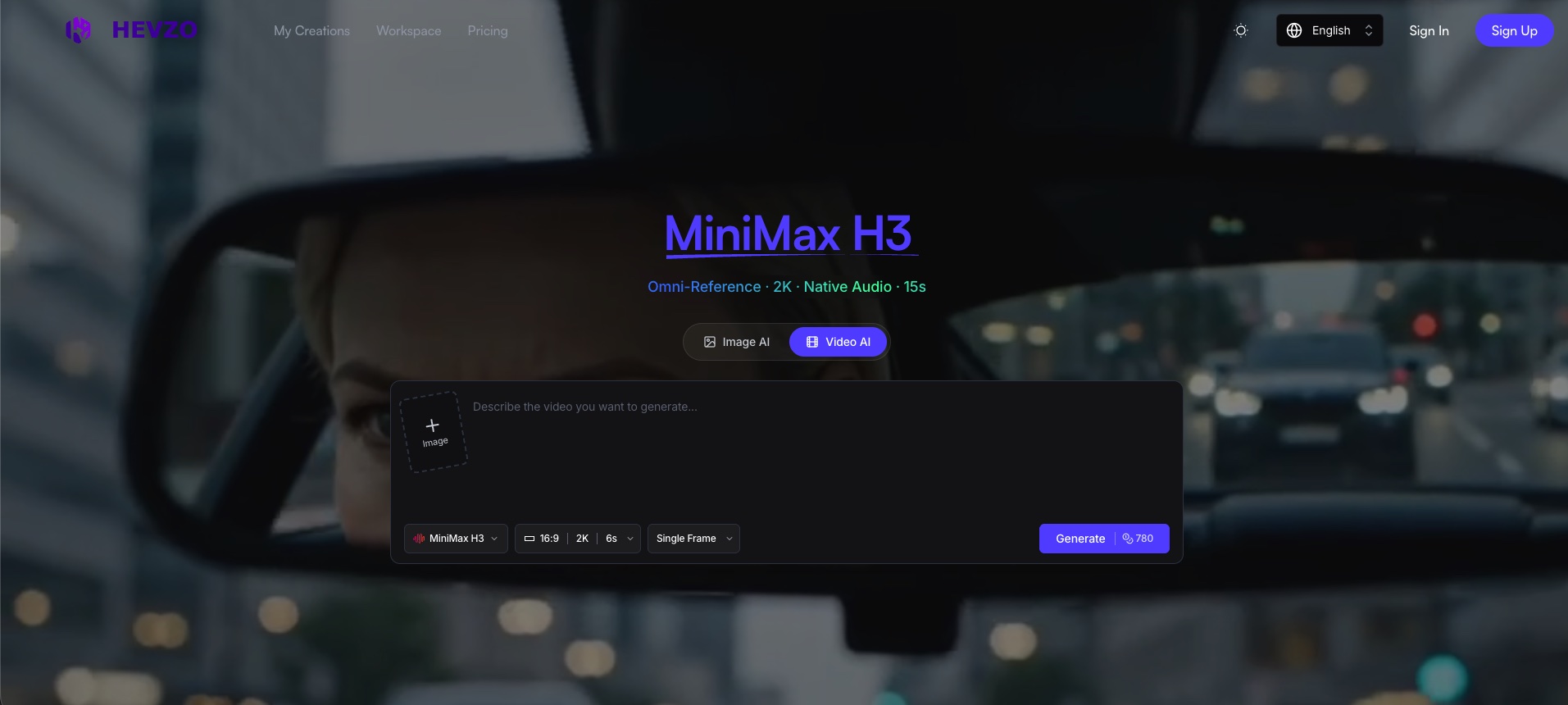 MiniMax H3 screenshot