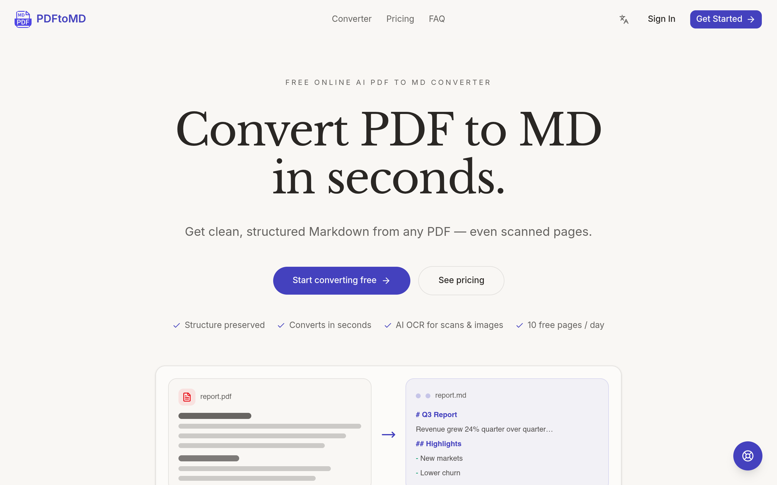 PDFtoMD screenshot