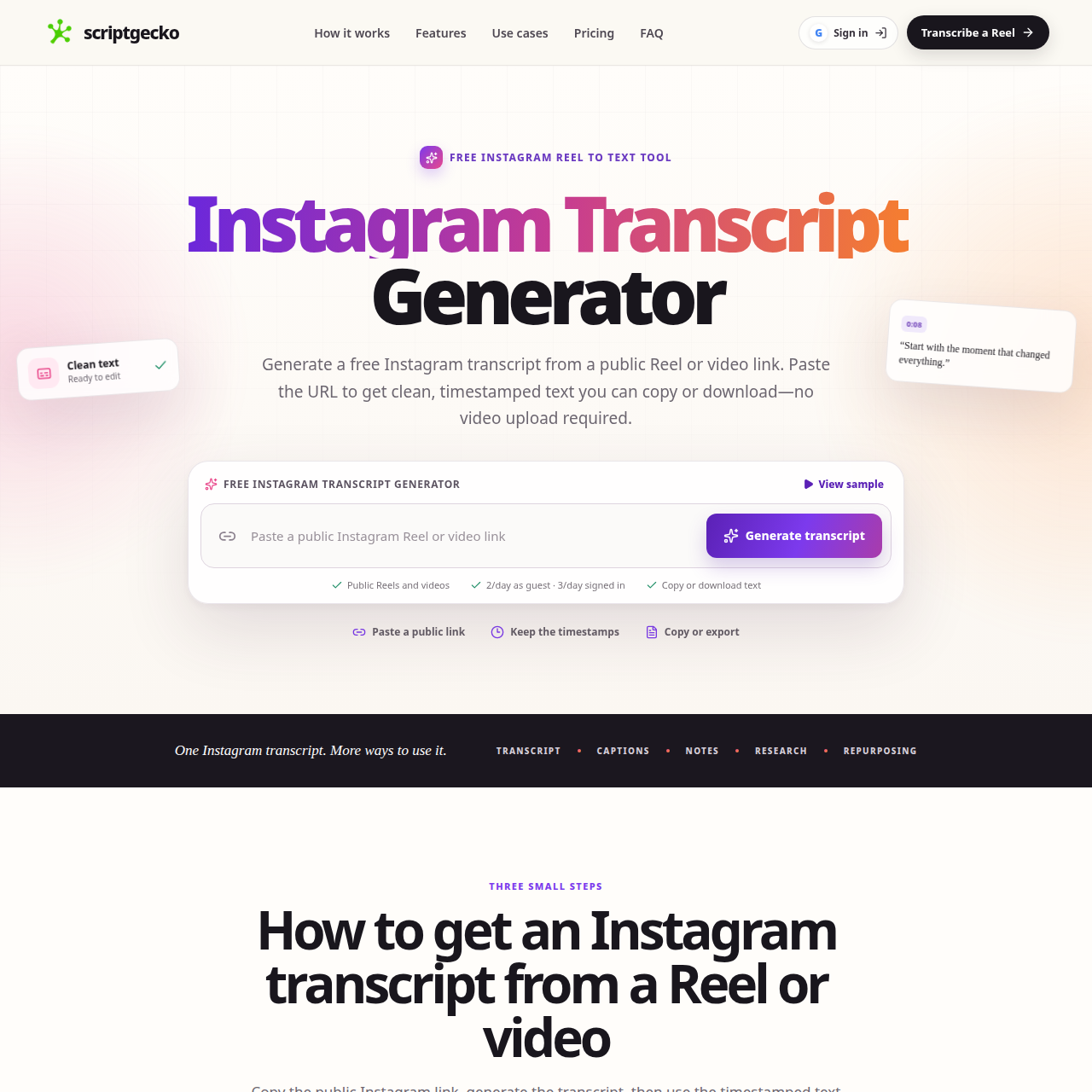 ScriptGecko screenshot