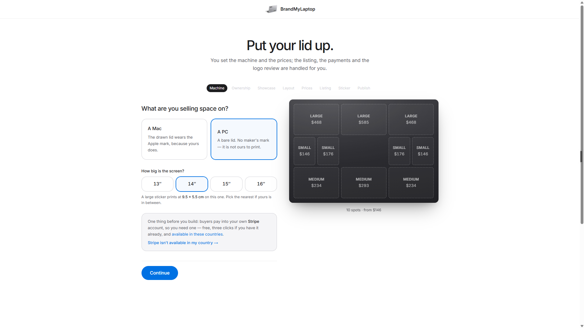 BrandMyLaptop screenshot