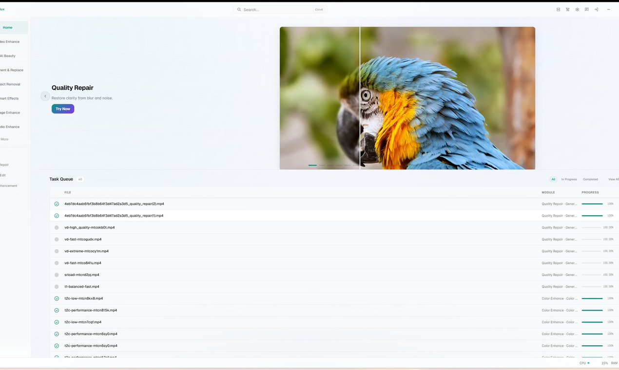 KwaFlux screenshot