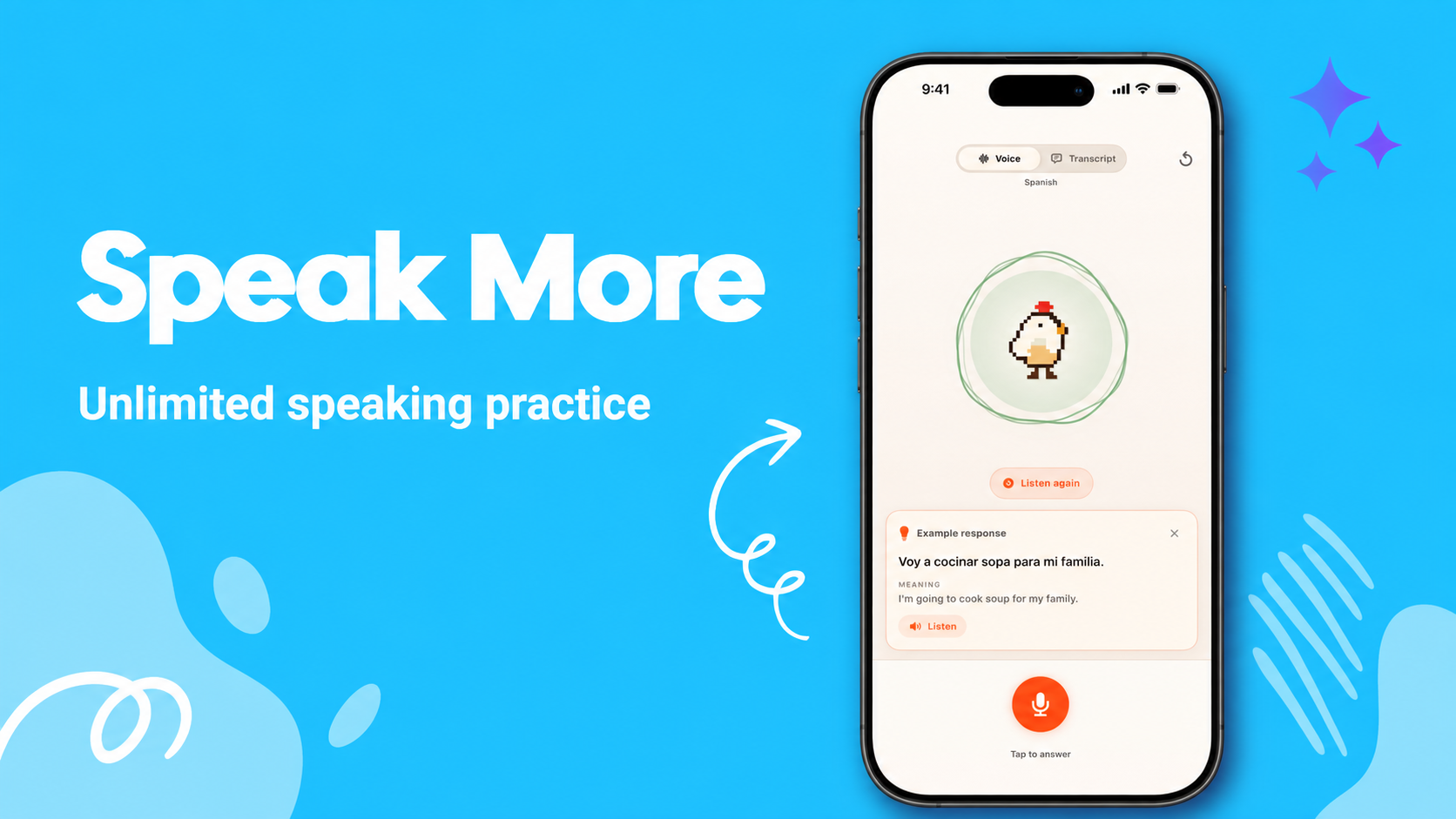 Koko: Language Practice screenshot