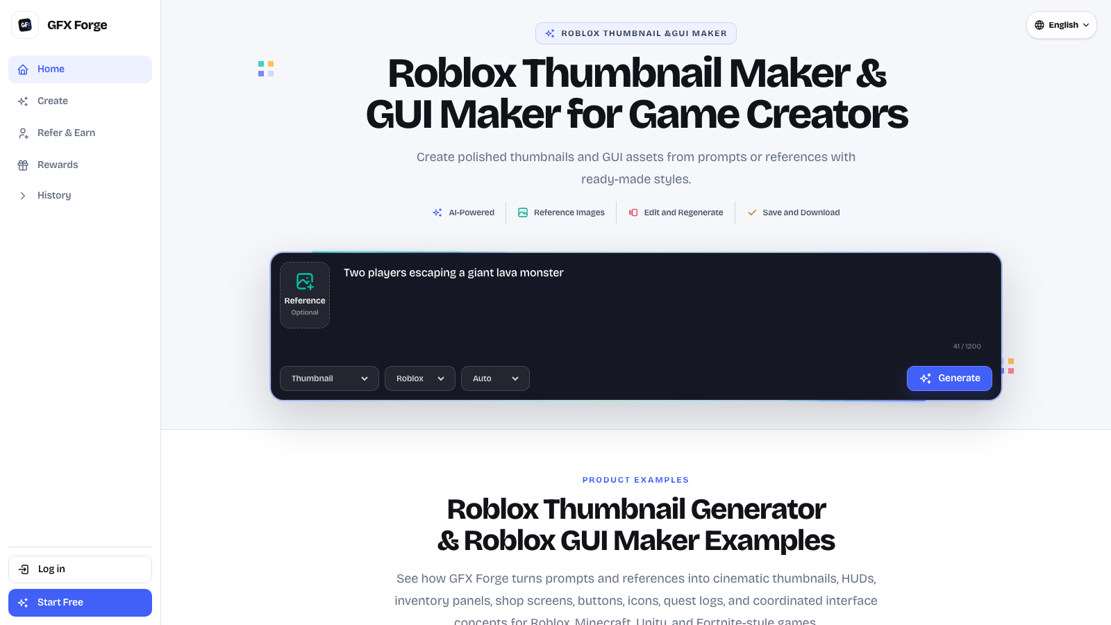 GFX Forge screenshot
