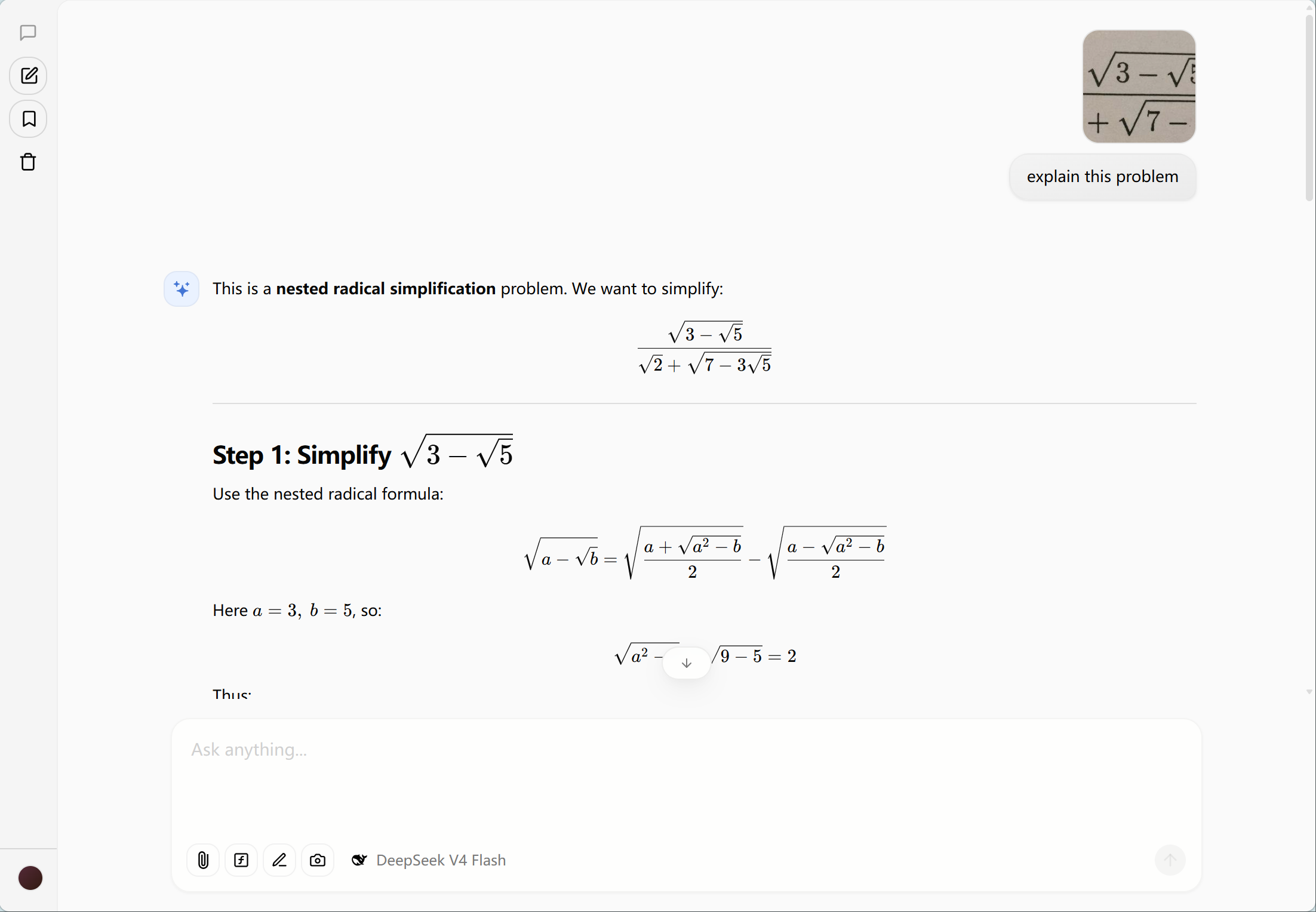 AI Math Solver screenshot