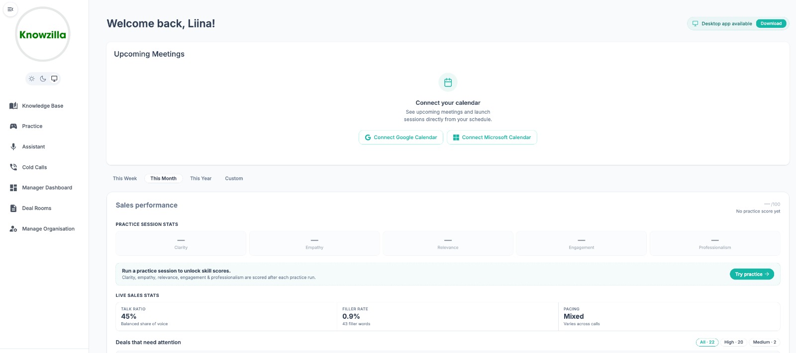 Knowzilla screenshot