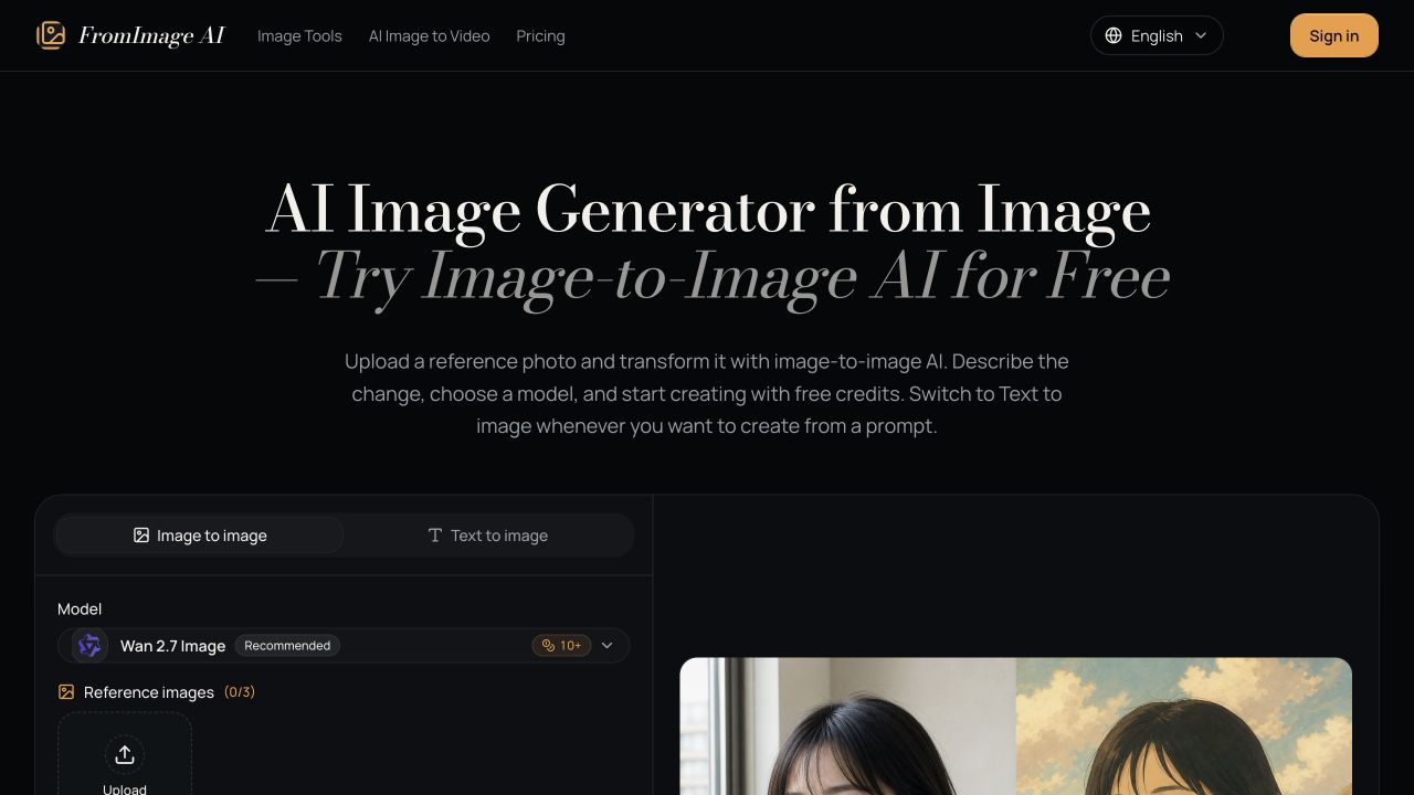 FromImage AI screenshot