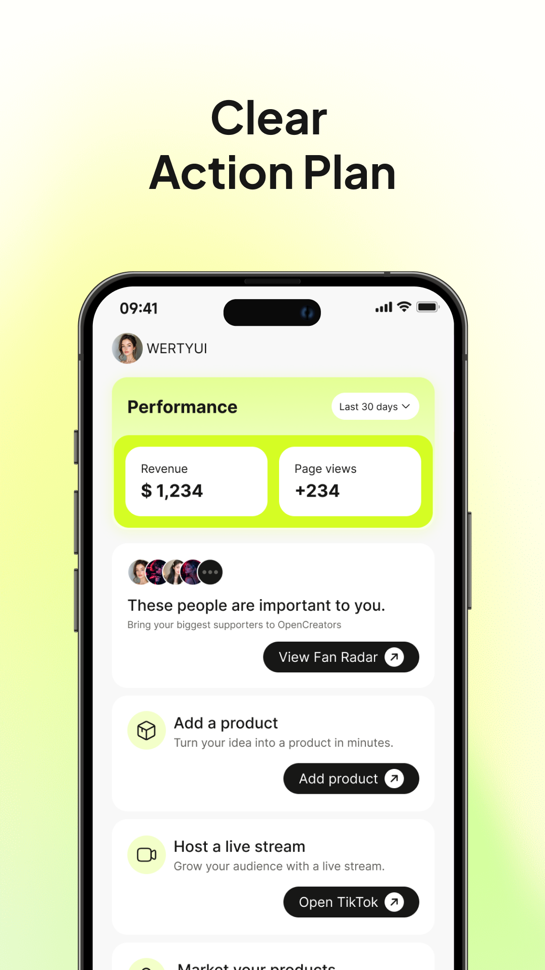 OpenCreators screenshot