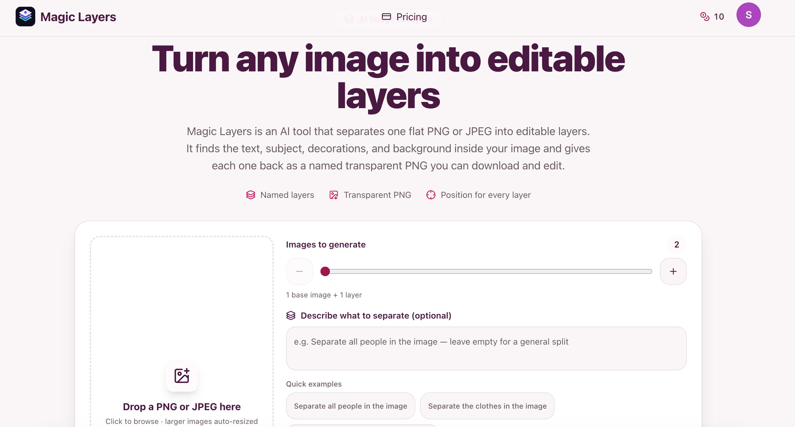 Magic Layers screenshot