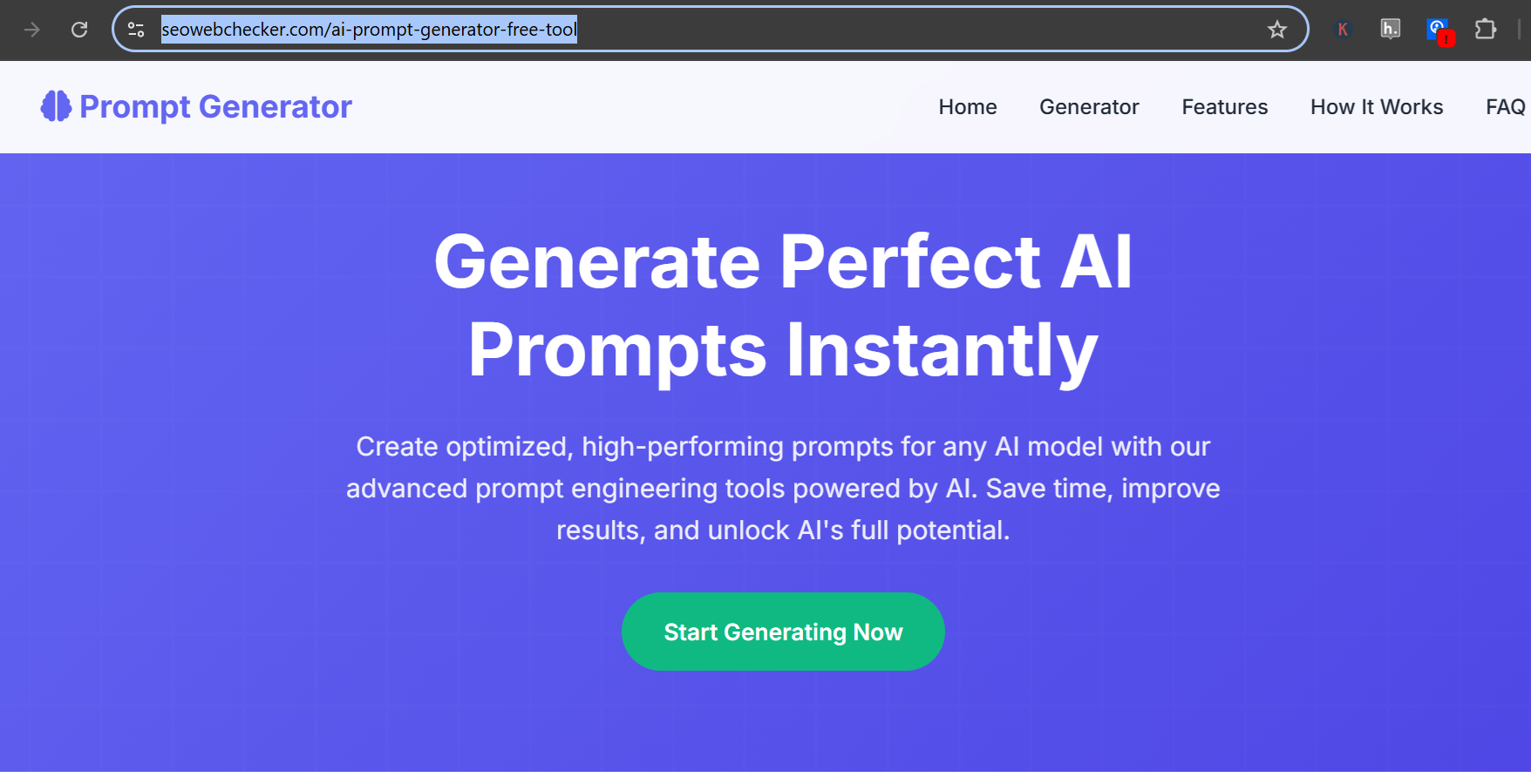 SEOWebChecker screenshot