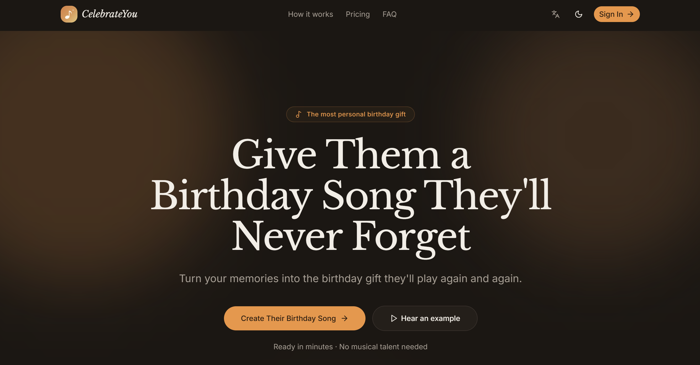 celebrateyou screenshot