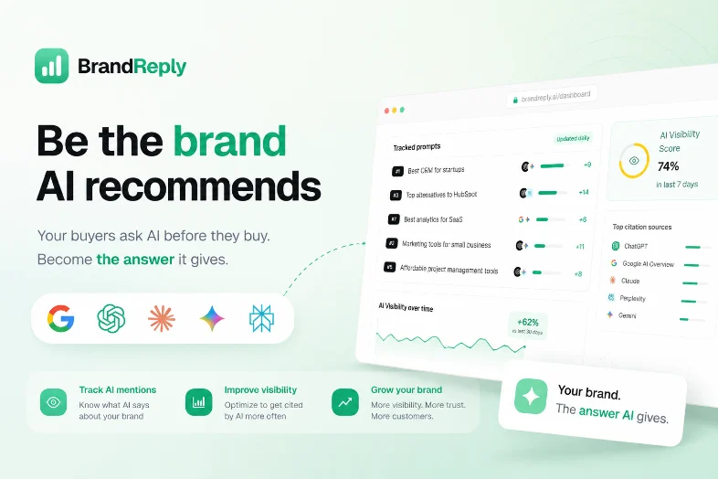 BrandReply screenshot