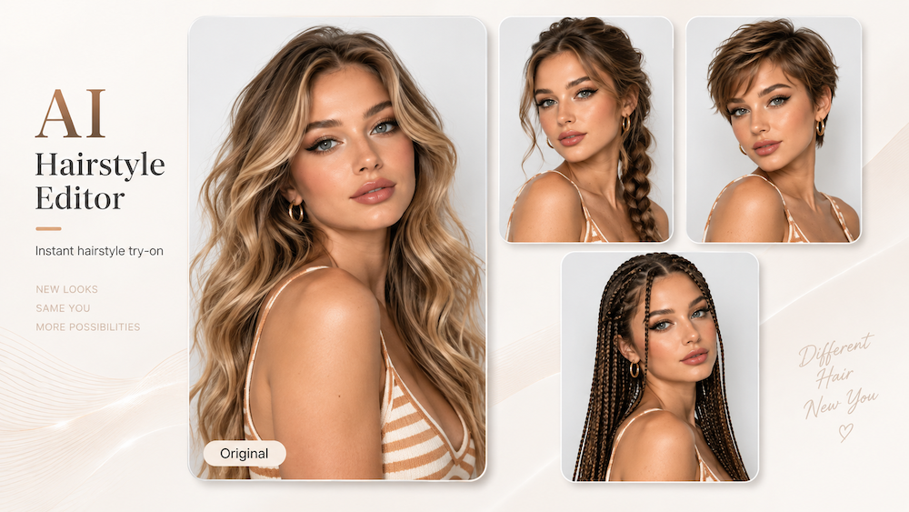 hairstyle changer screenshot
