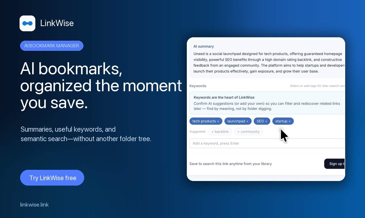 linkwise.link screenshot