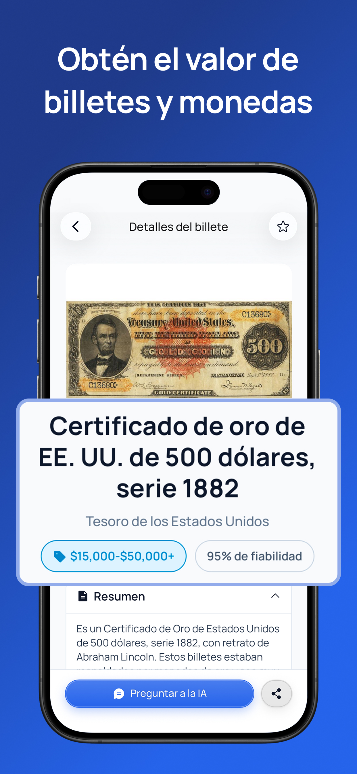 Banknote Identifier screenshot
