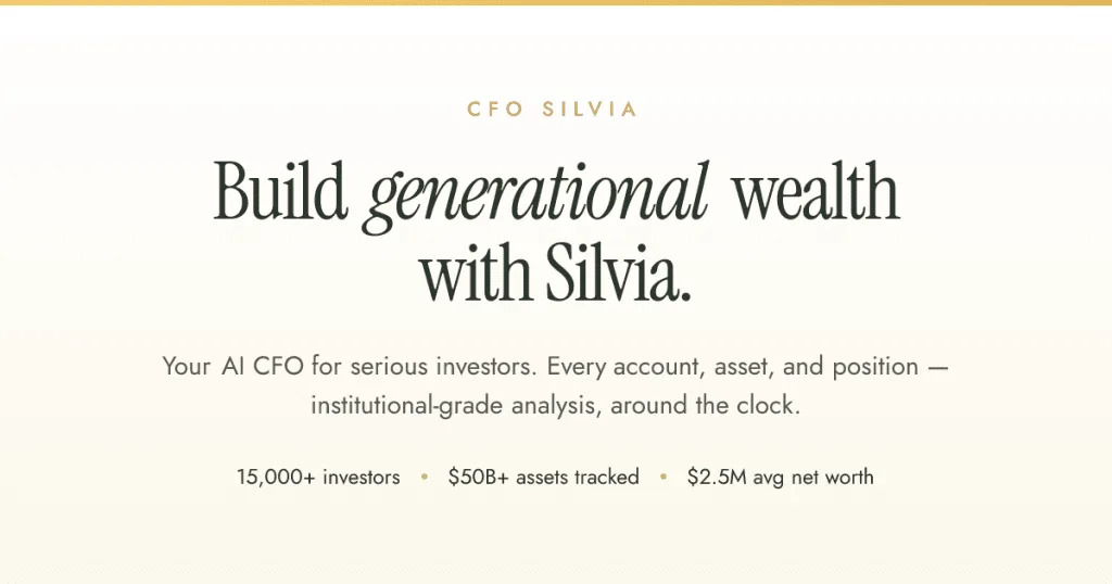CFO Silvia screenshot