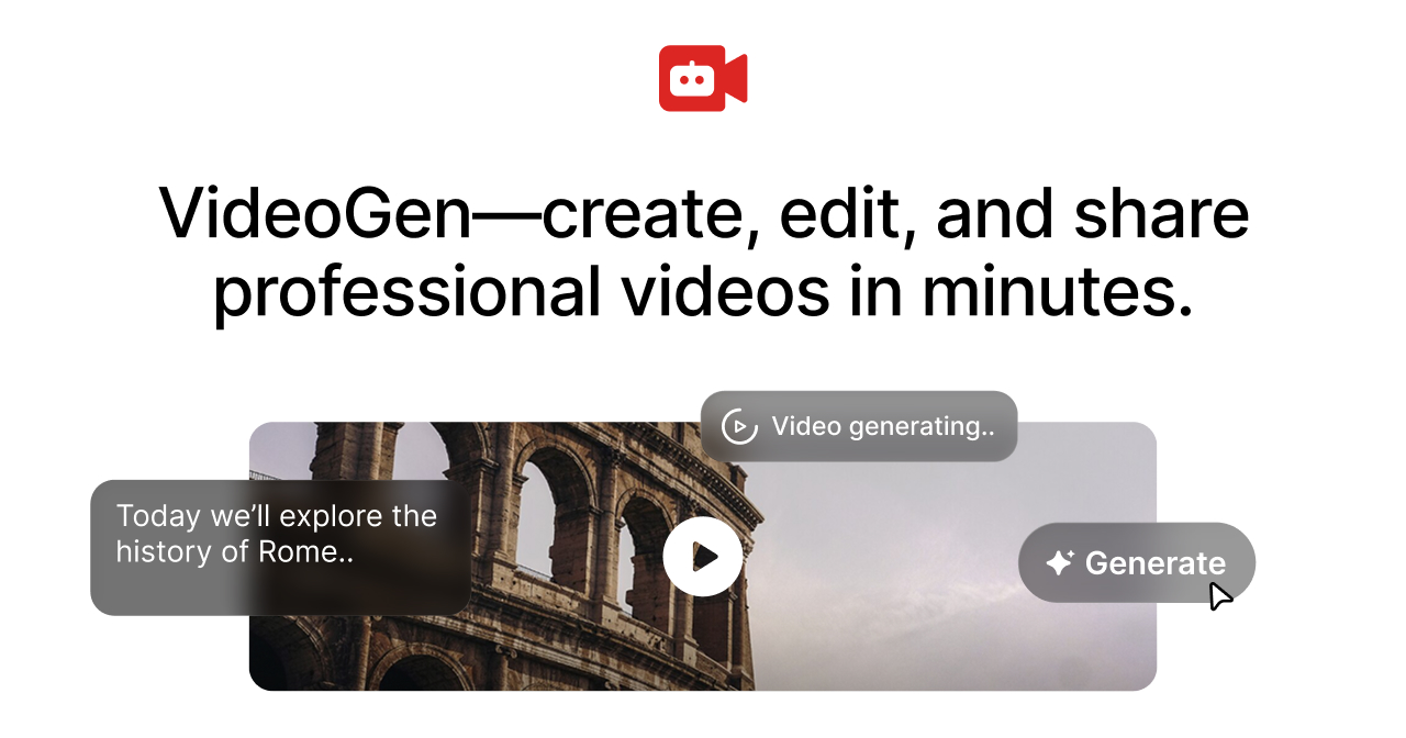 VideoGen screenshot