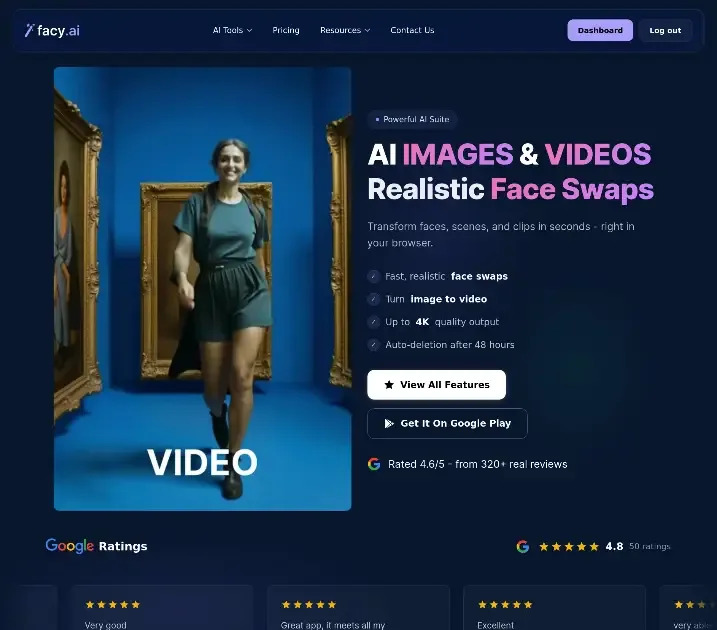 Facy AI Face Swap screenshot