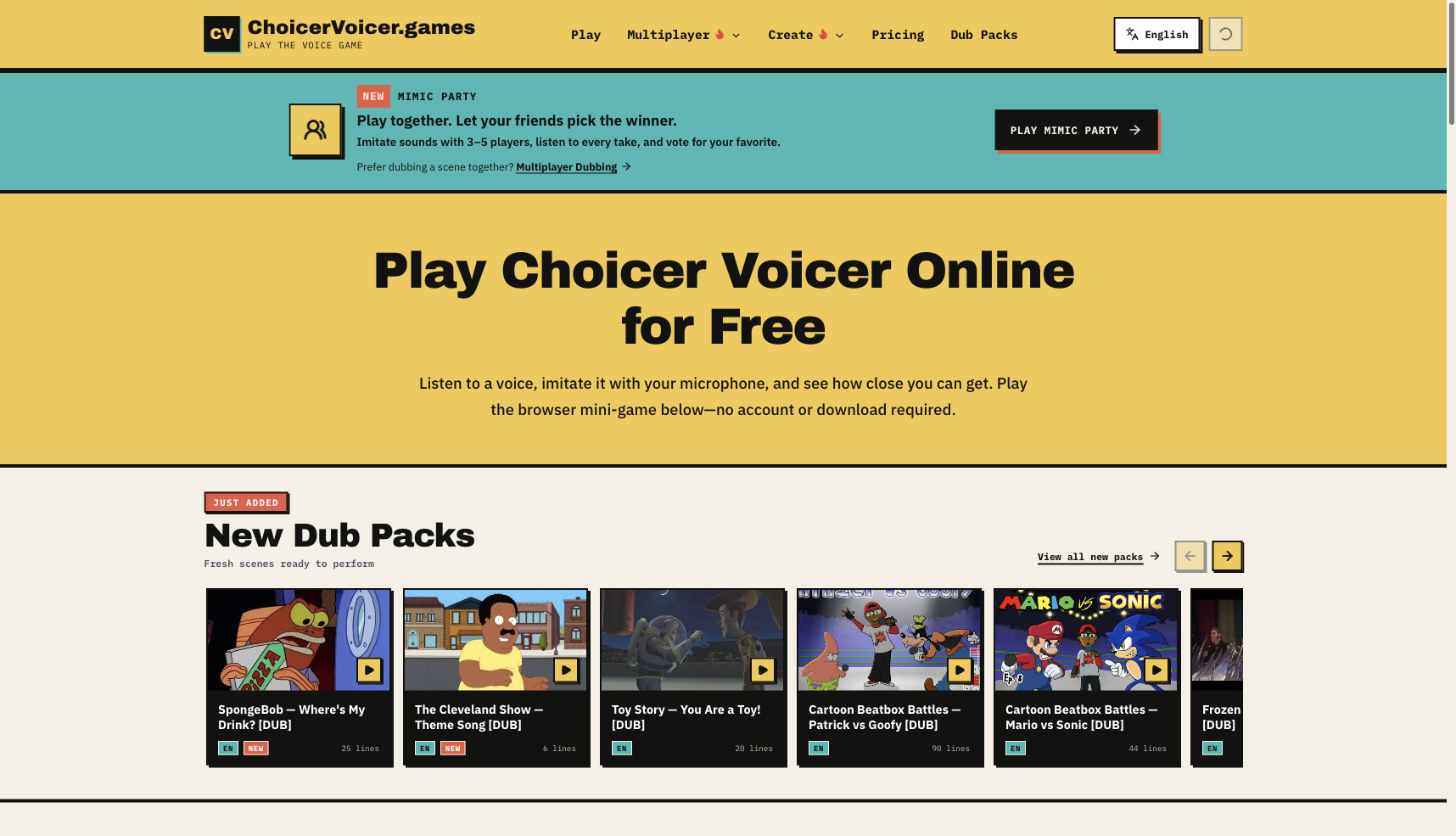 Choicer Voicer screenshot