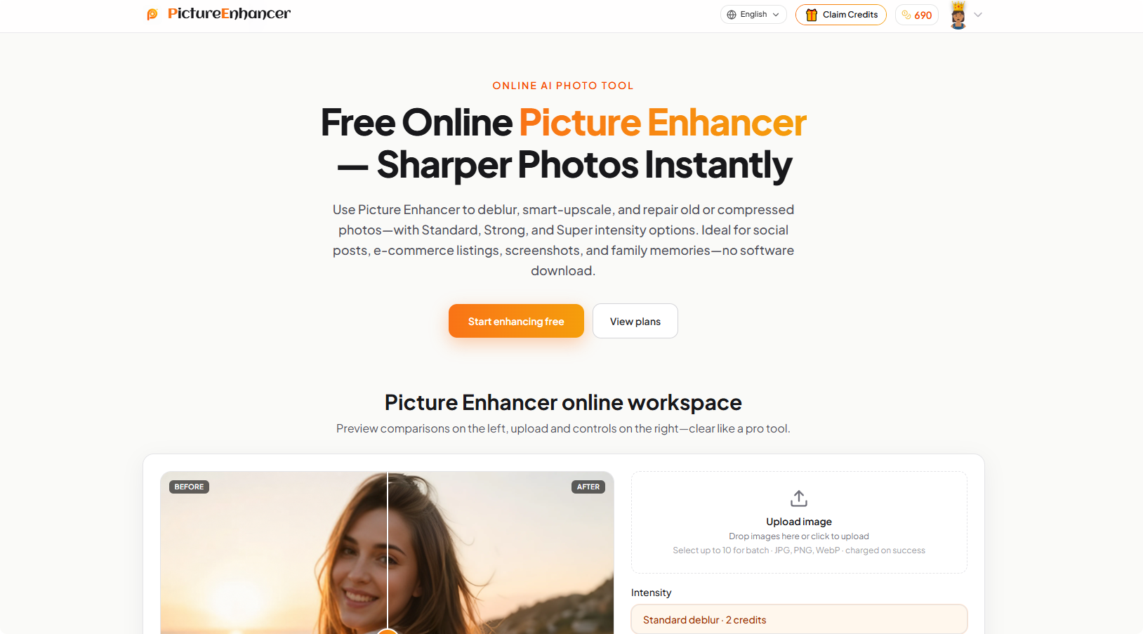 Picture Enhancer screenshot
