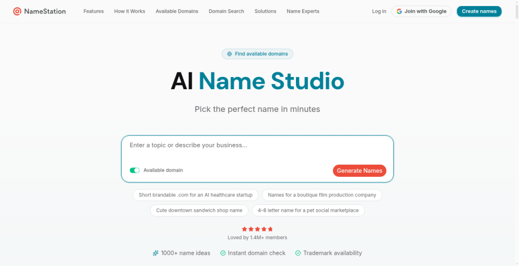 NameStation screenshot