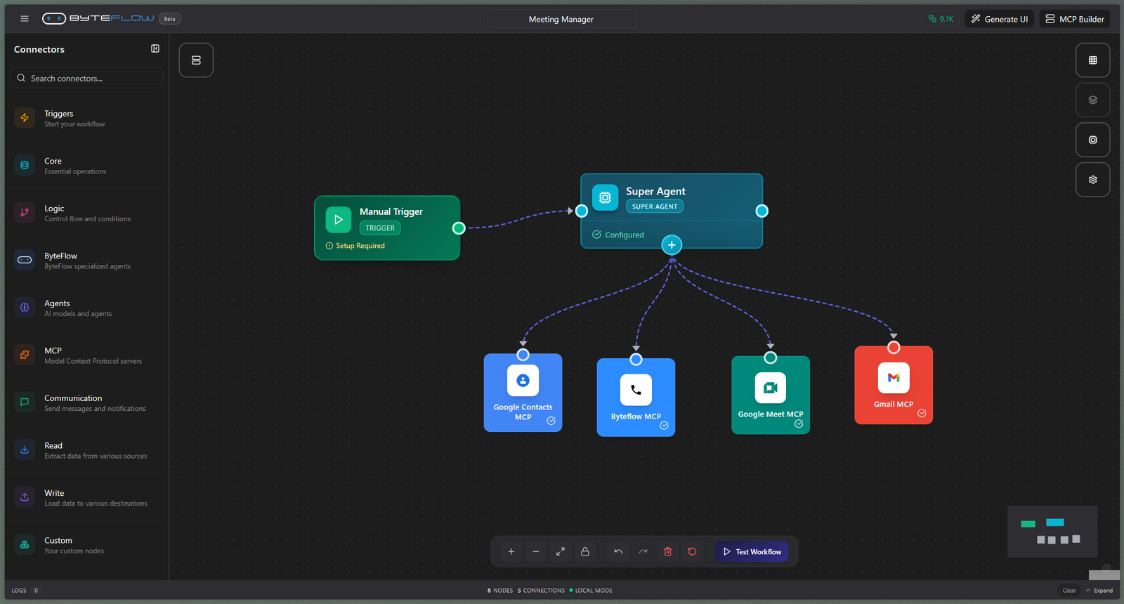 ByteFlow screenshot