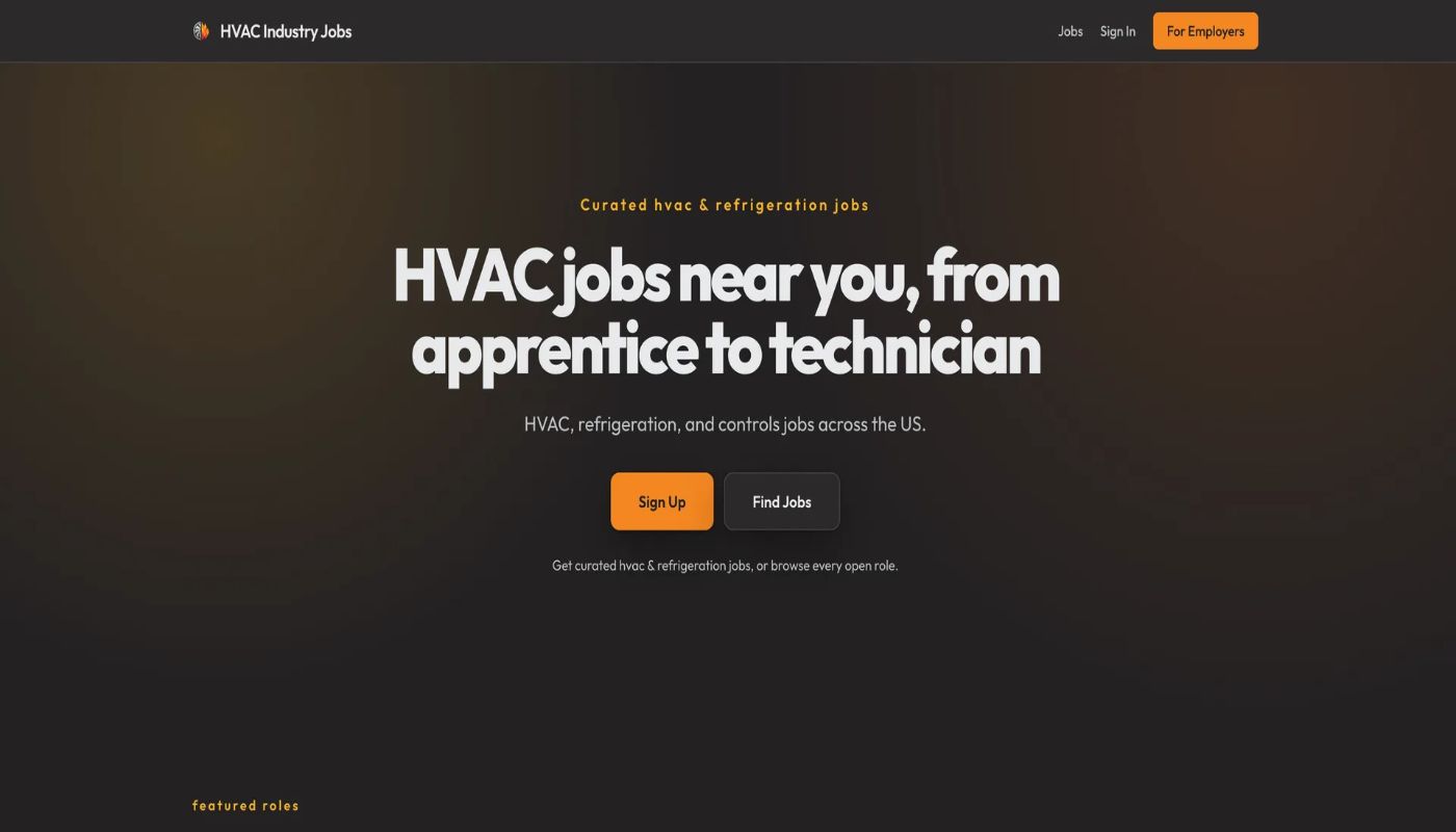 HVAC Industry Jobs screenshot