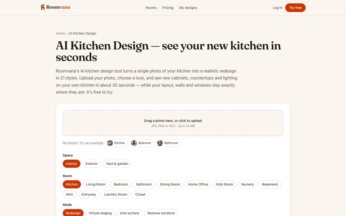 Roomvana screenshot