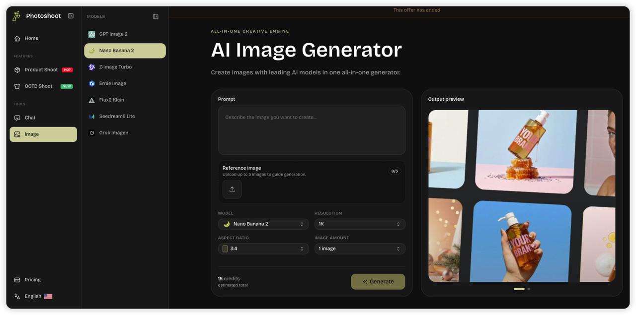 Photoshoot.app screenshot