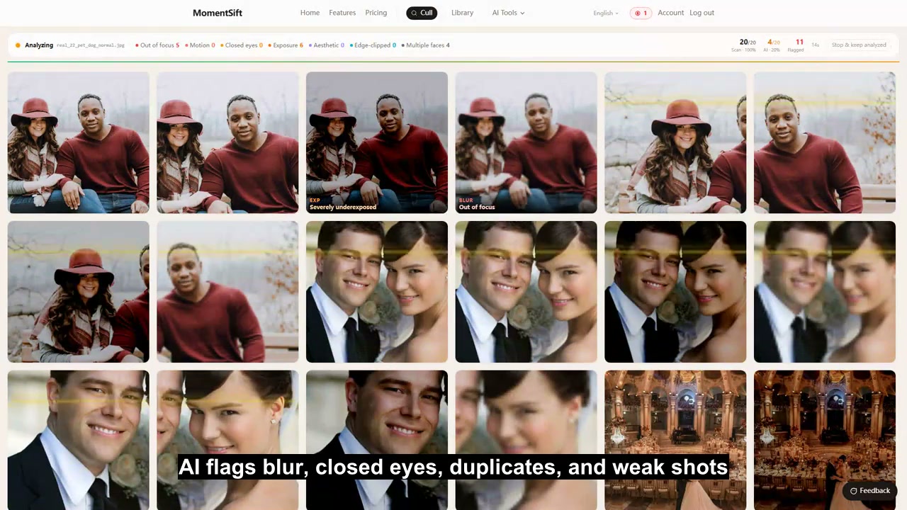MomentSift screenshot